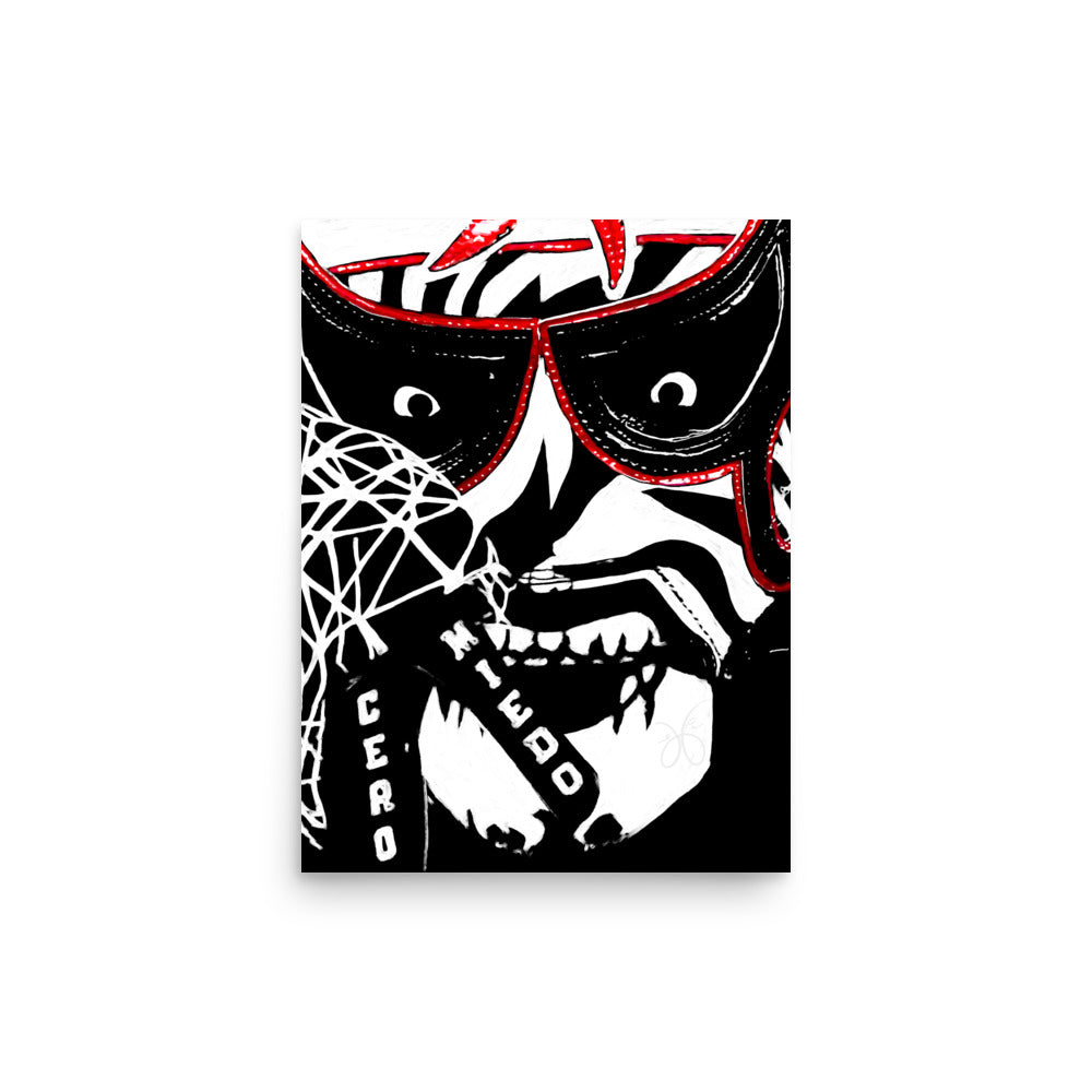 penta | “cero miedo” | 12” x 16” poster
