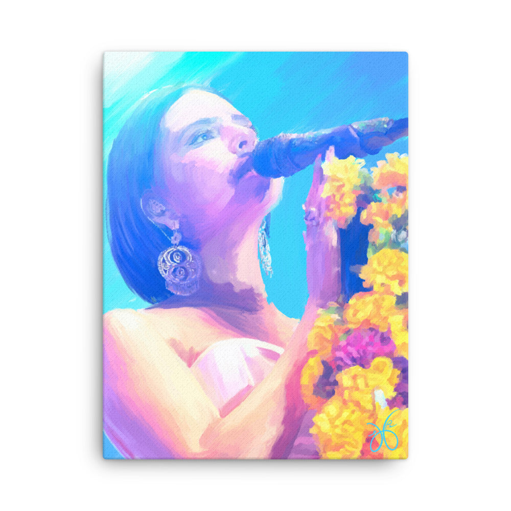 angela aguilar | “la princesa de Mexico” | 18” x 24” canvas