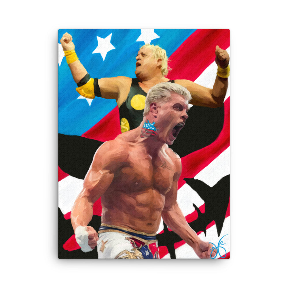 cody rhodes | “finish the story” | 18” x 24” canvas