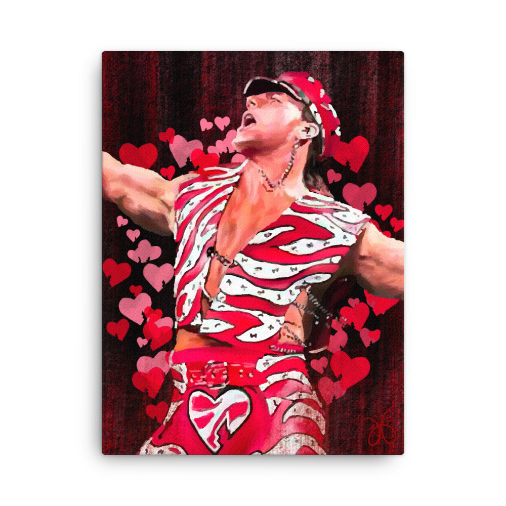 shawn michaels | “heartbreaker” | 18” x 24” canvas