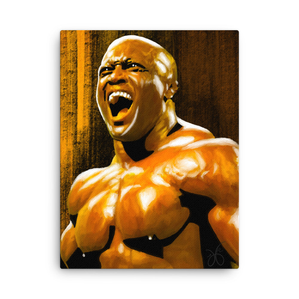 bobby lashley | “lash-out” | 18” x 24” canvas