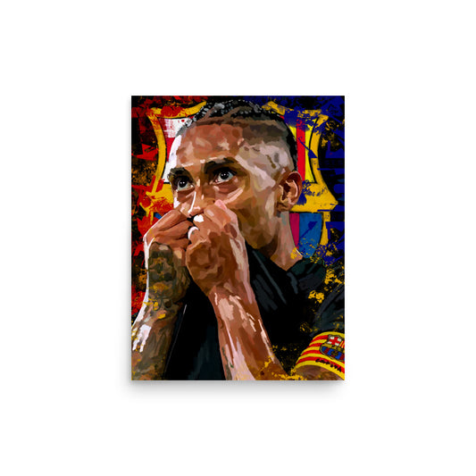 raphinha | “real winner” | 12” x 16” poster