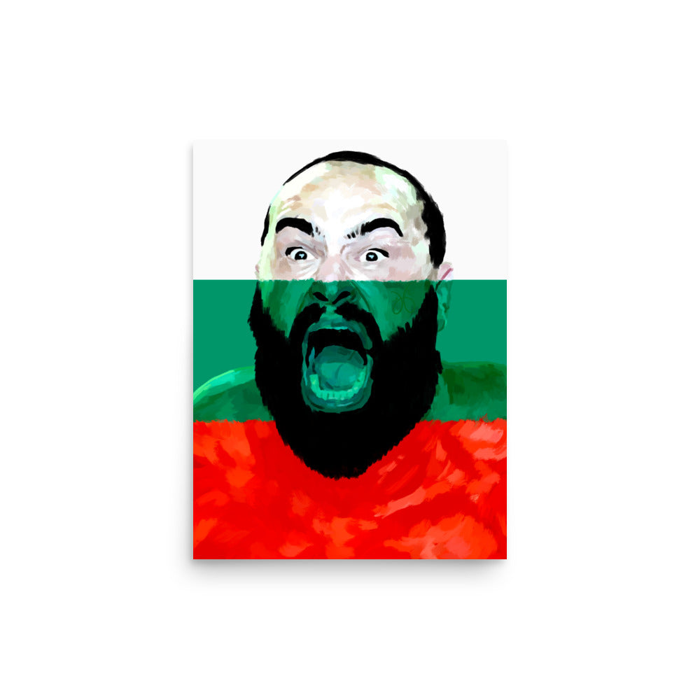 “rusev day” | 12” x 16” art print