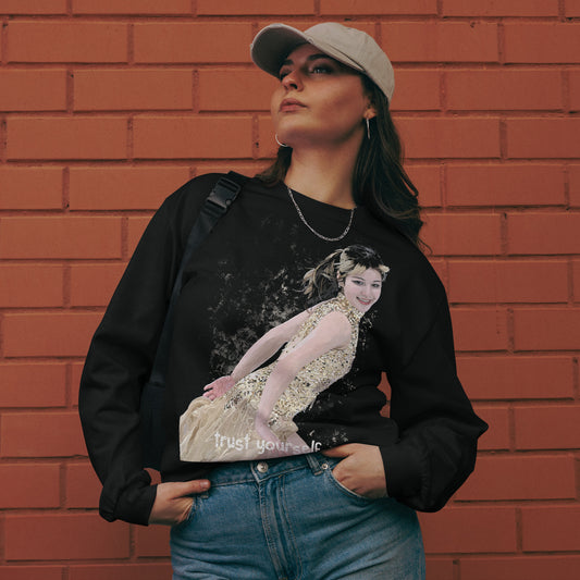 “trust yourself” | unisex premium heavyweight long sleeve shirt