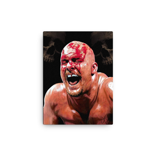 stone cold steve austin | “close” | canvas