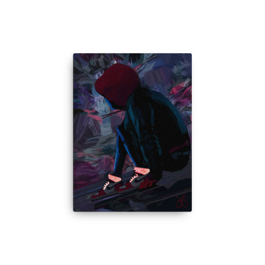 miles morales | “leap of faith” | canvas