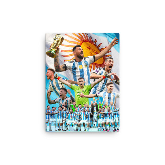 argentina | "campeones del mundo" | canvas