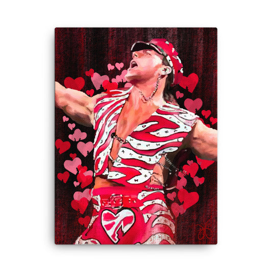 shawn michaels | “heartbreaker” | canvas