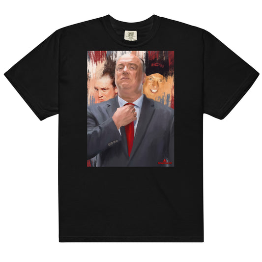 paul heyman | “GMOAT” | unisex heavyweight t-shirt