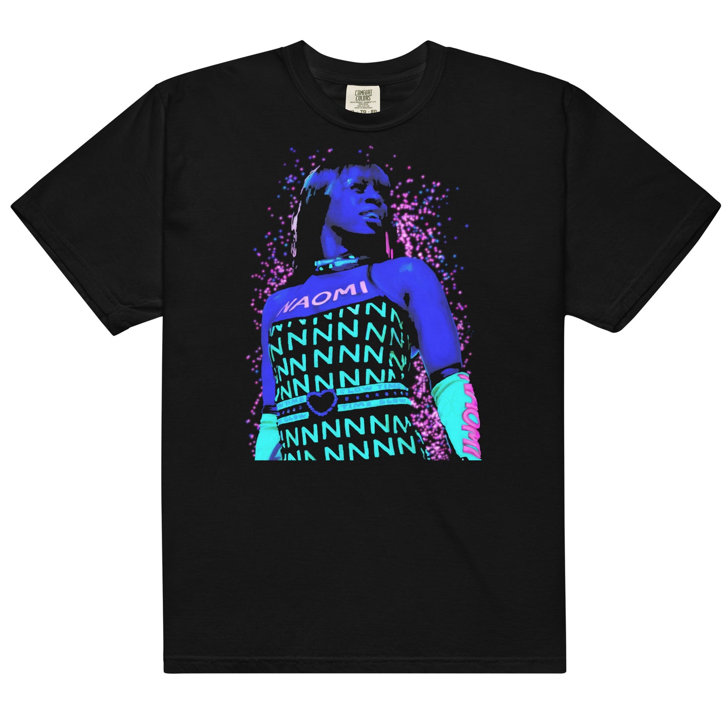 naomi | “glow” | unisex heavyweight t-shirt